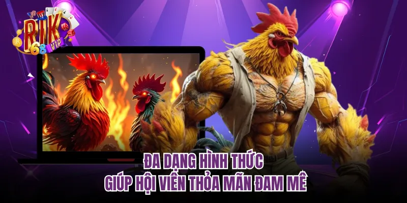 Đa dạng hình thức giúp hội viên thỏa mãn đam mê